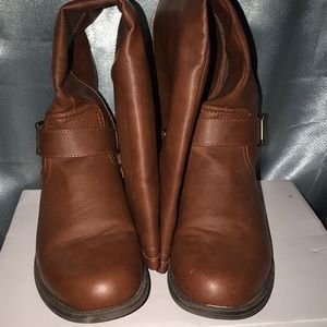 ✨thigh high round toe boots✨